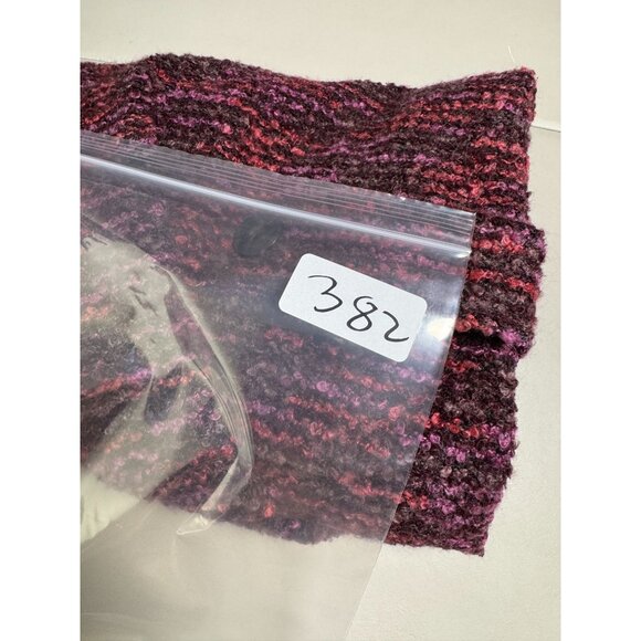 Susan Graver Womens Tweed Button Up Jacket size Medium Wool Blend Pink Purple - Picture 8 of 15